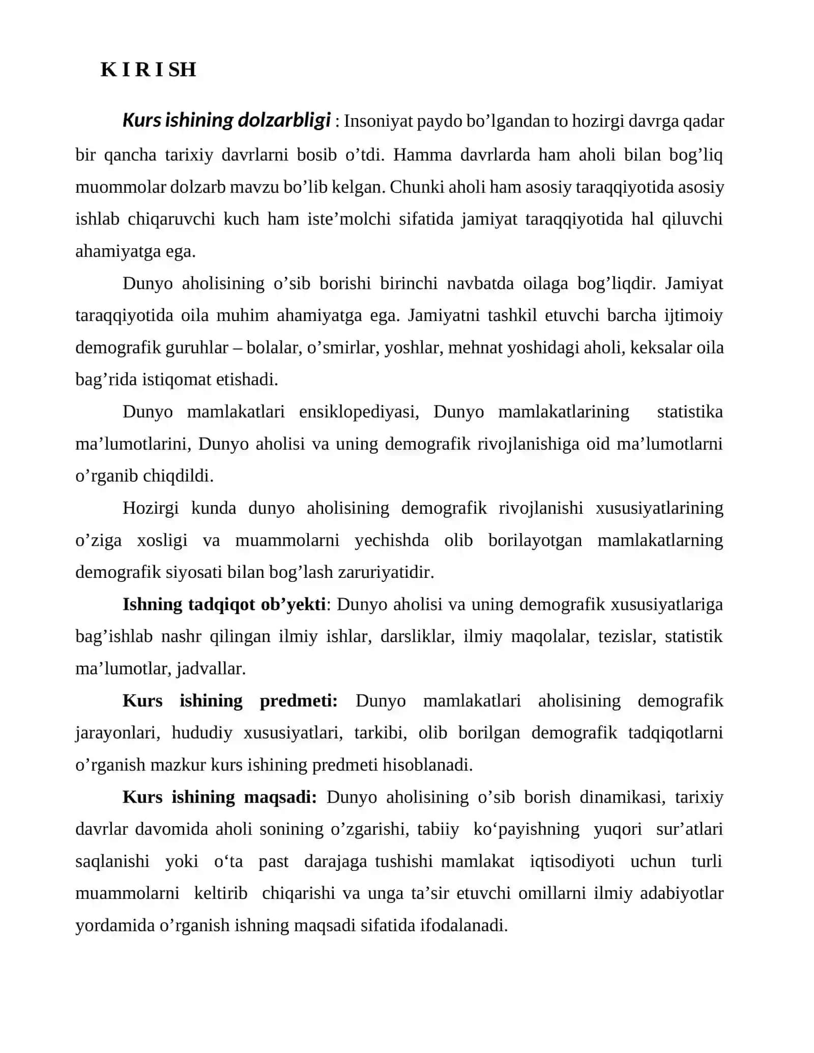 DUNYO AHOLISI DINAMIKASI VA DEMOGRAFIK PORTLASH 2