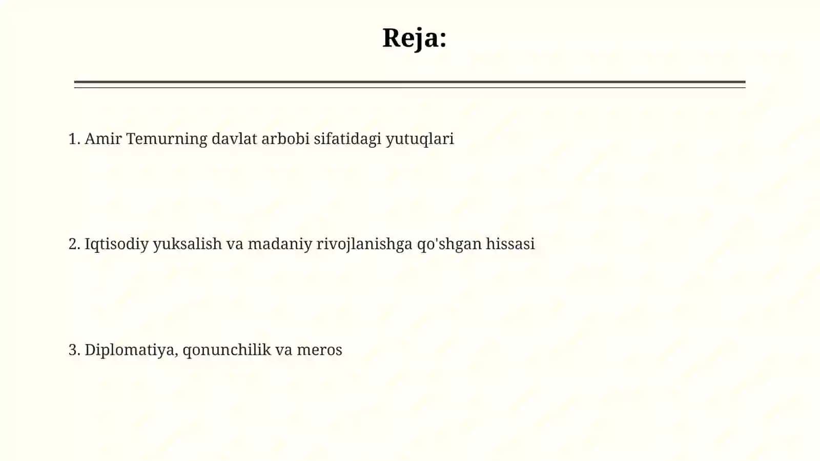 Amir Temur buyukdavlatarbobi 2