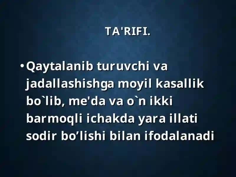 ME'DA VAO`N IKKIBARMOQLIICHAK YARAKASALLIGI 2