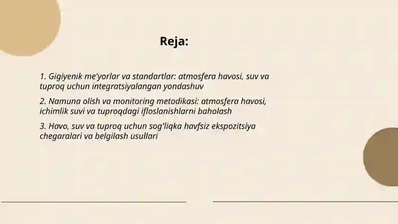 Gigiyenik yondashuv omillari 2
