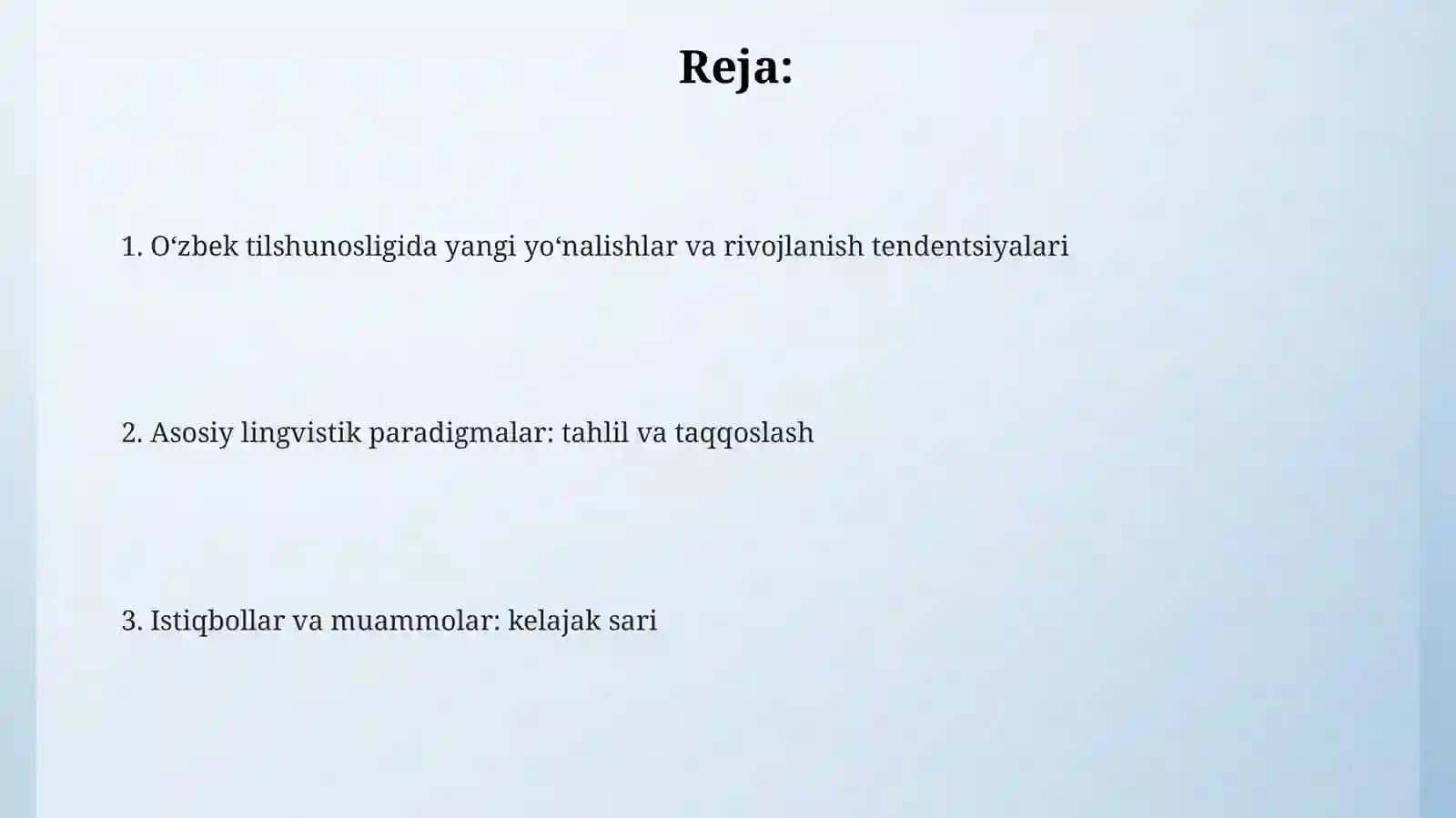 O'zbektilshunosligida yangi lingvistik paradigmalar 2