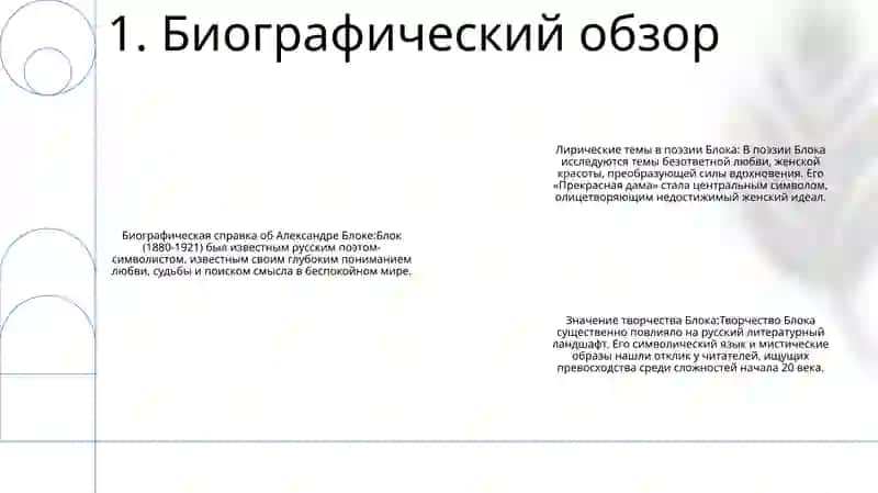 Лирика А. Блока 2