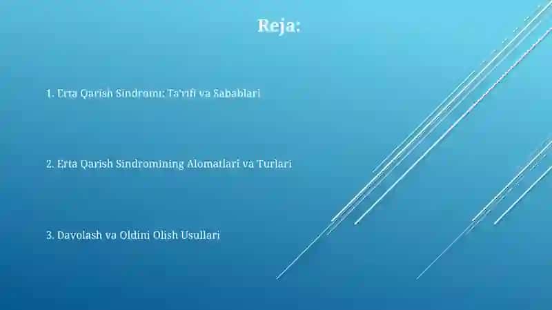 Erta Qarish Sindromi 2