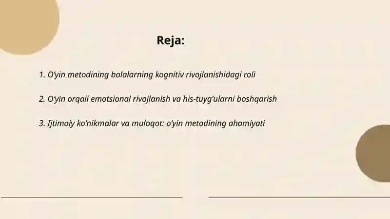 Bolalar psixologiyasida oʻyin metoding ahamiyati 2