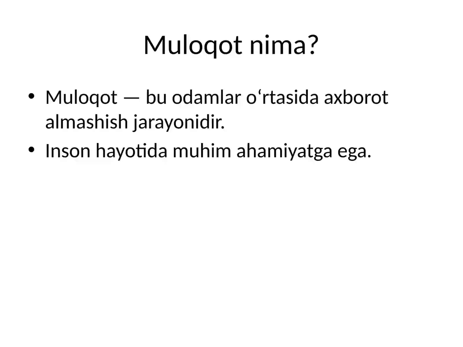 Muloqot psixologiyasi 2