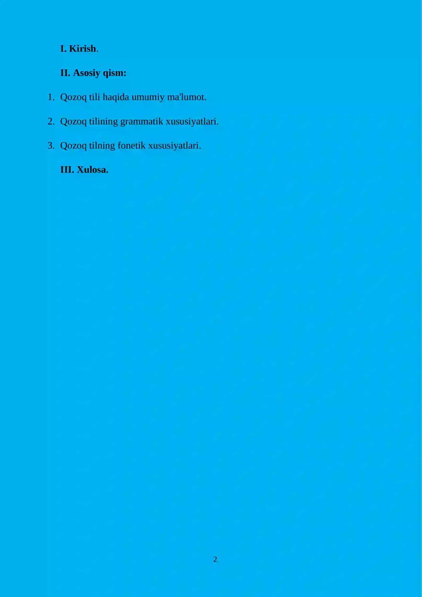 Qozoq tilining fonetik xususiyatlari 2