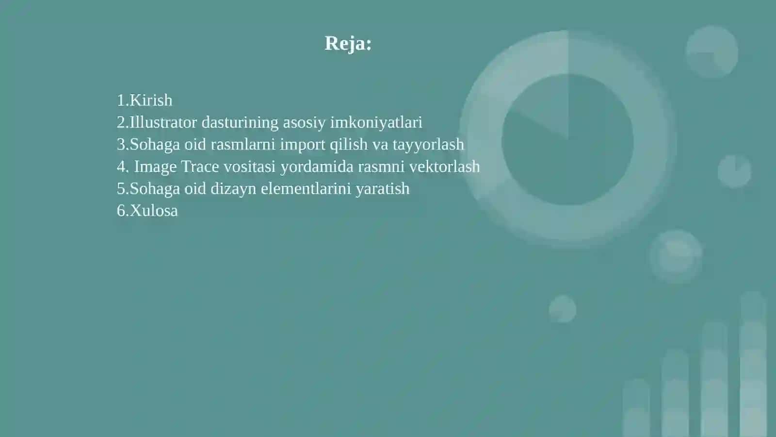 Adobe Illustrator dasturida sohaga oid rasmlar bilan ishlash 2