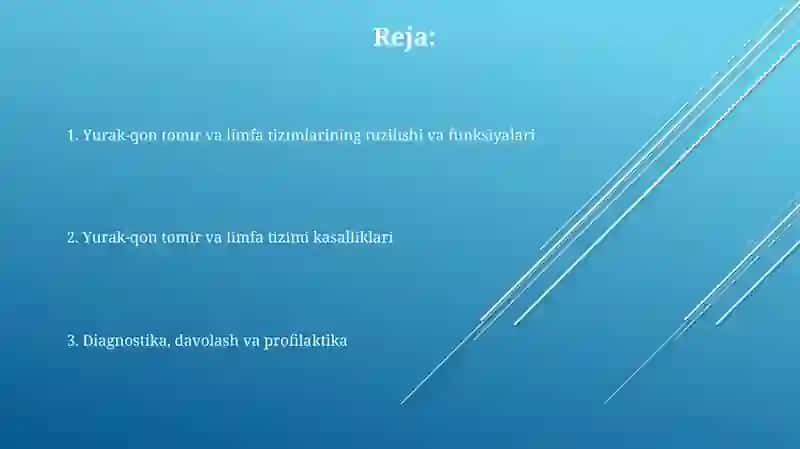 Yurak.Limfa sistemasi 2