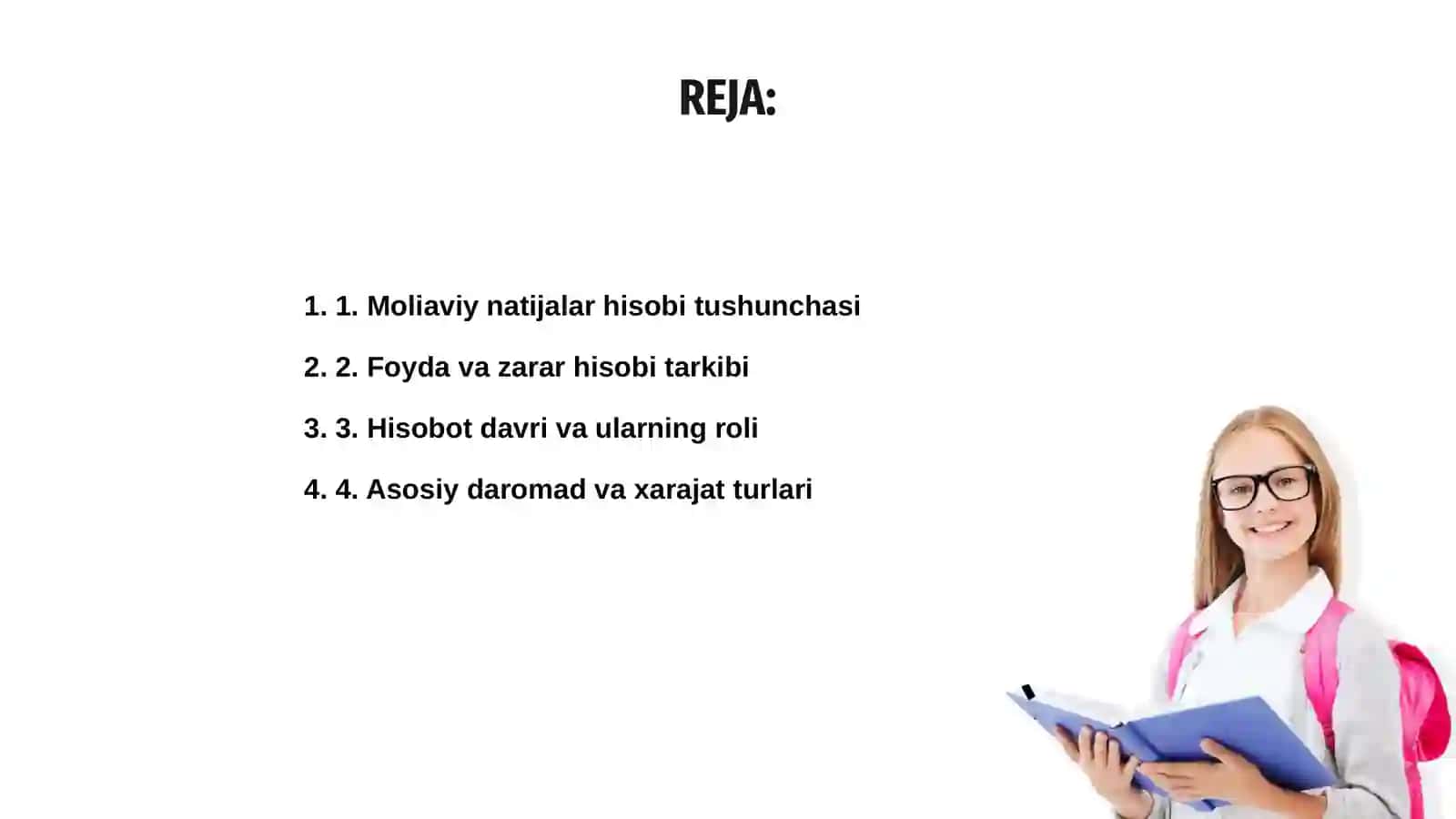 Moliyaviy natijalar hisobi 2