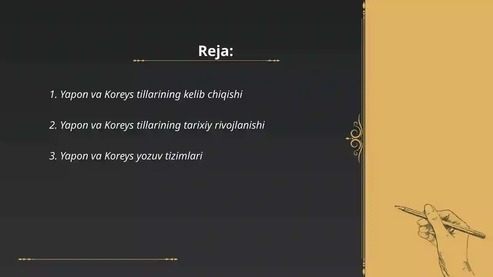 Yapon va Koreys tillari tarixi 2