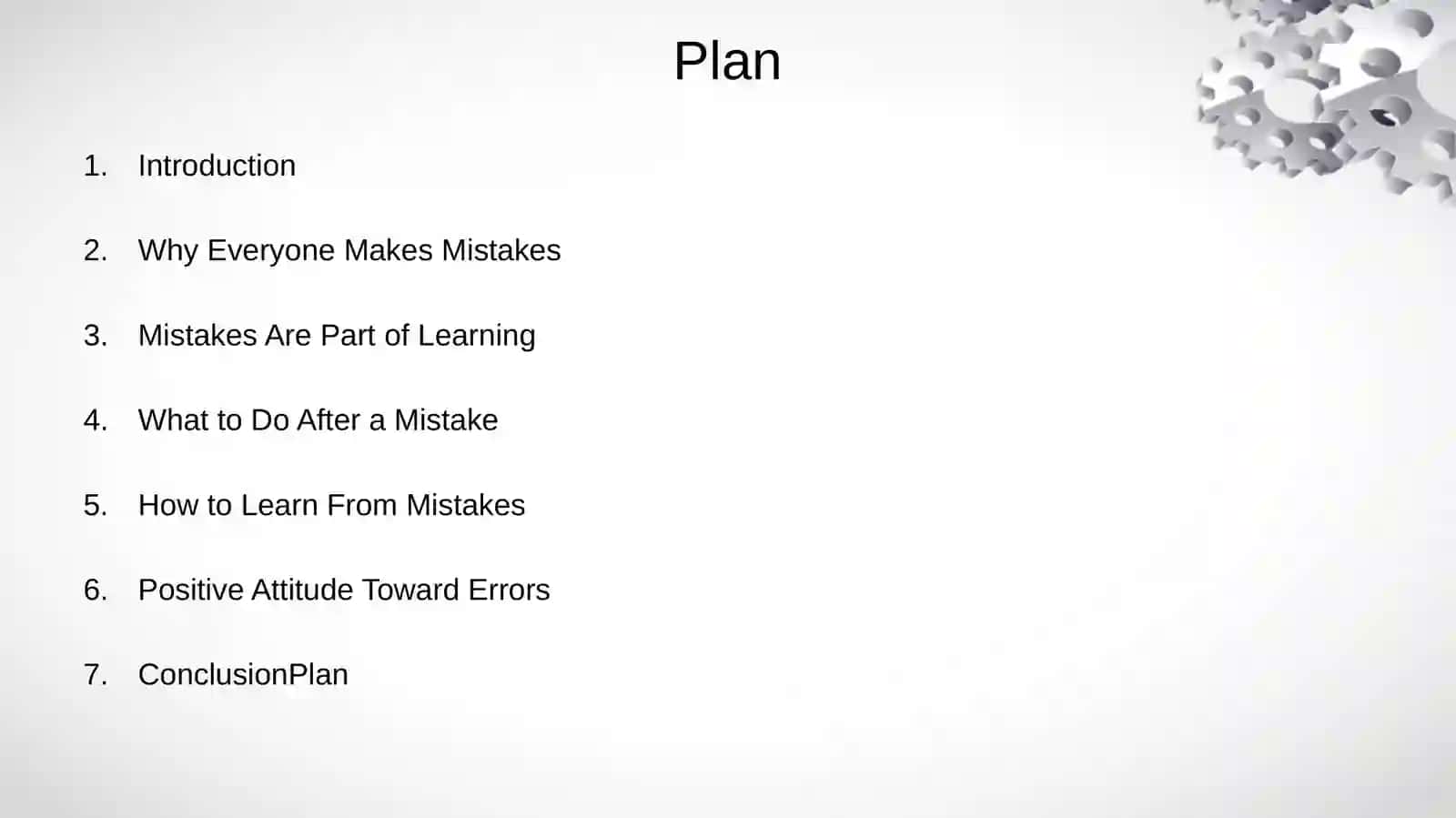 How to deal with mistakes 2