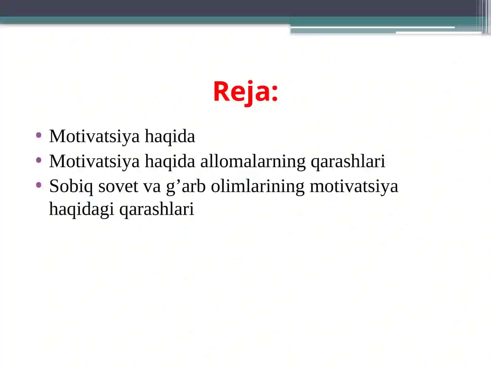 Motivatsiyahaqida 2