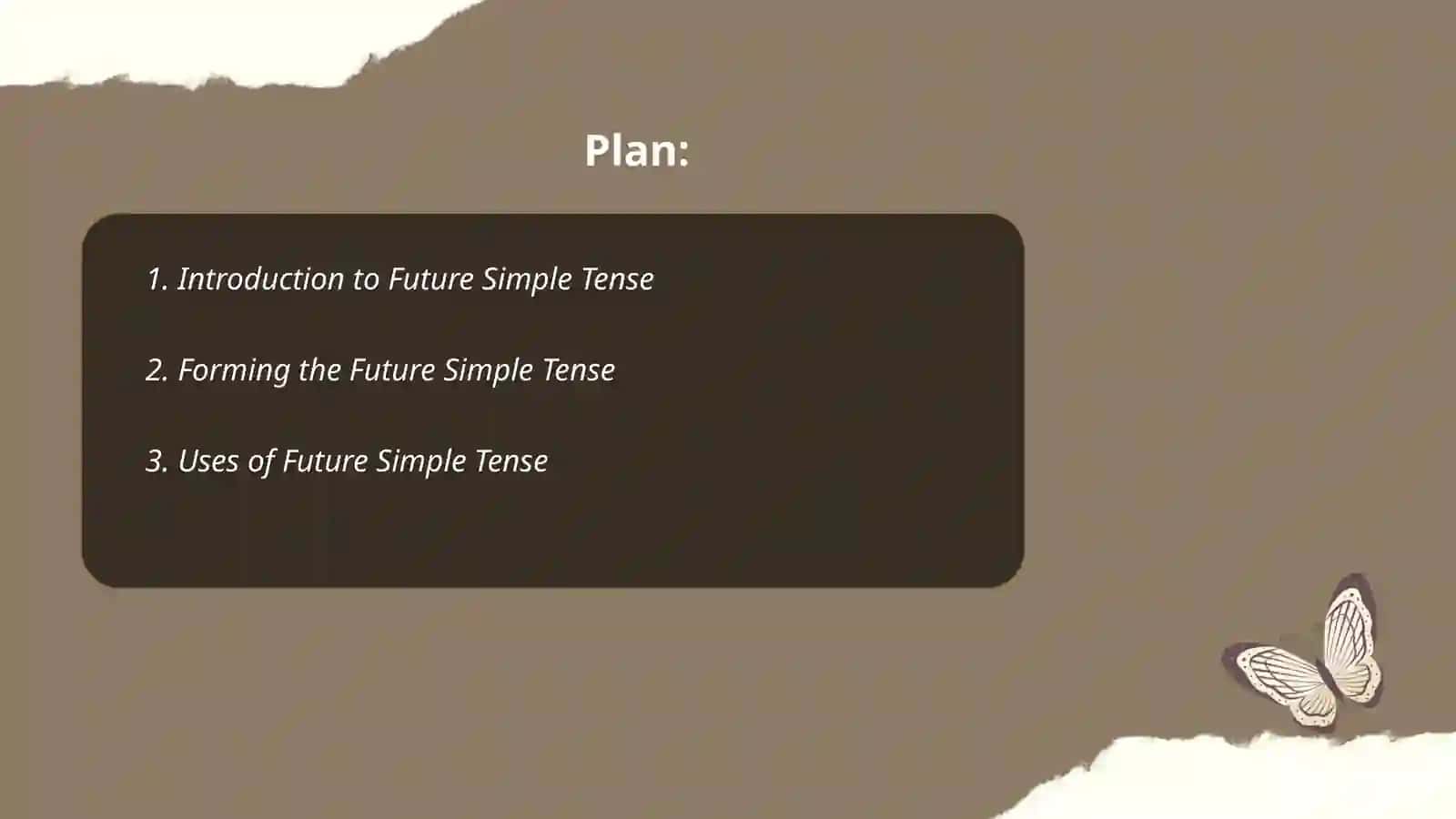 Introduction to Future Simple Tense 2