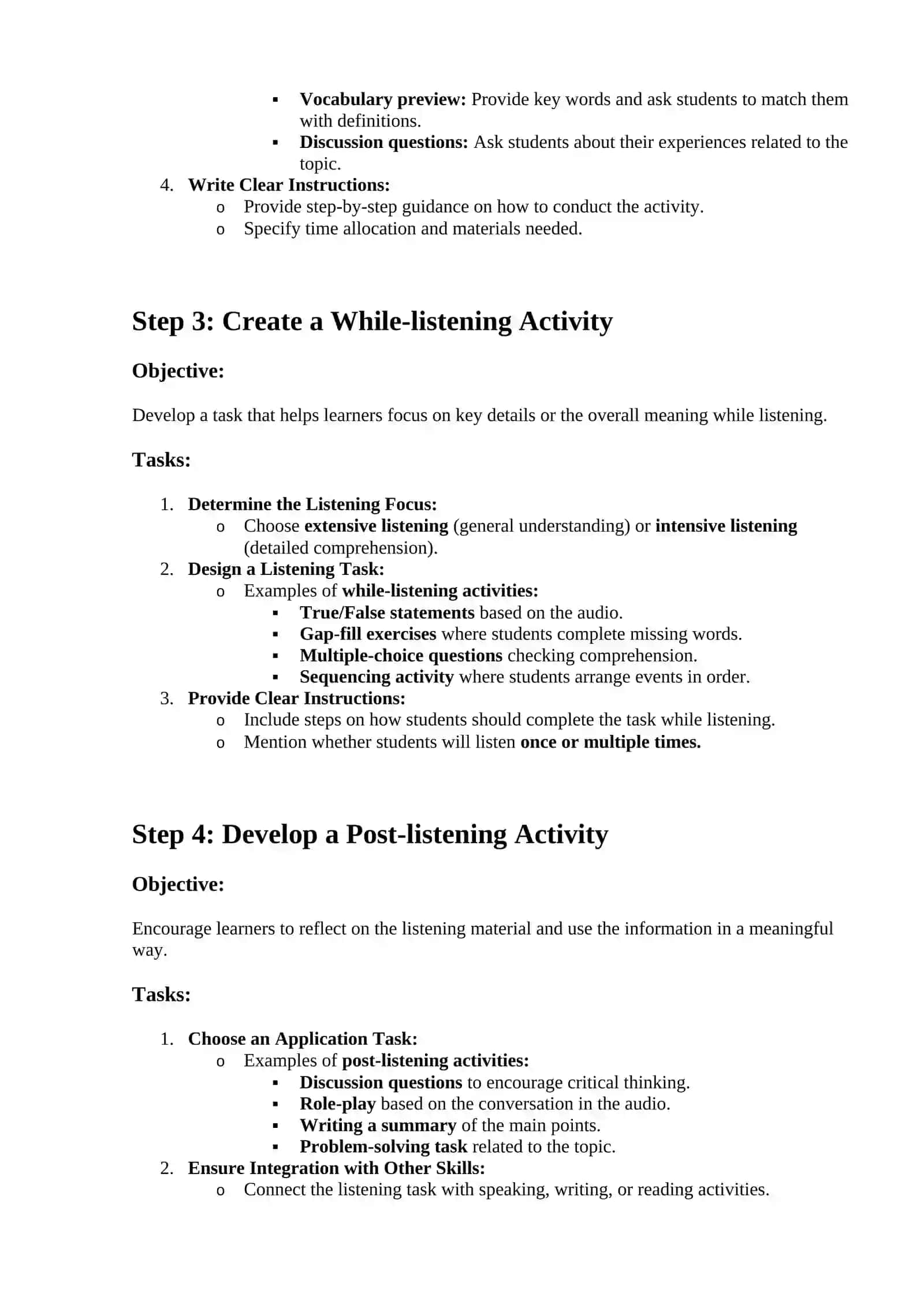 Teaching Listening Skills: Theory and Practice 2