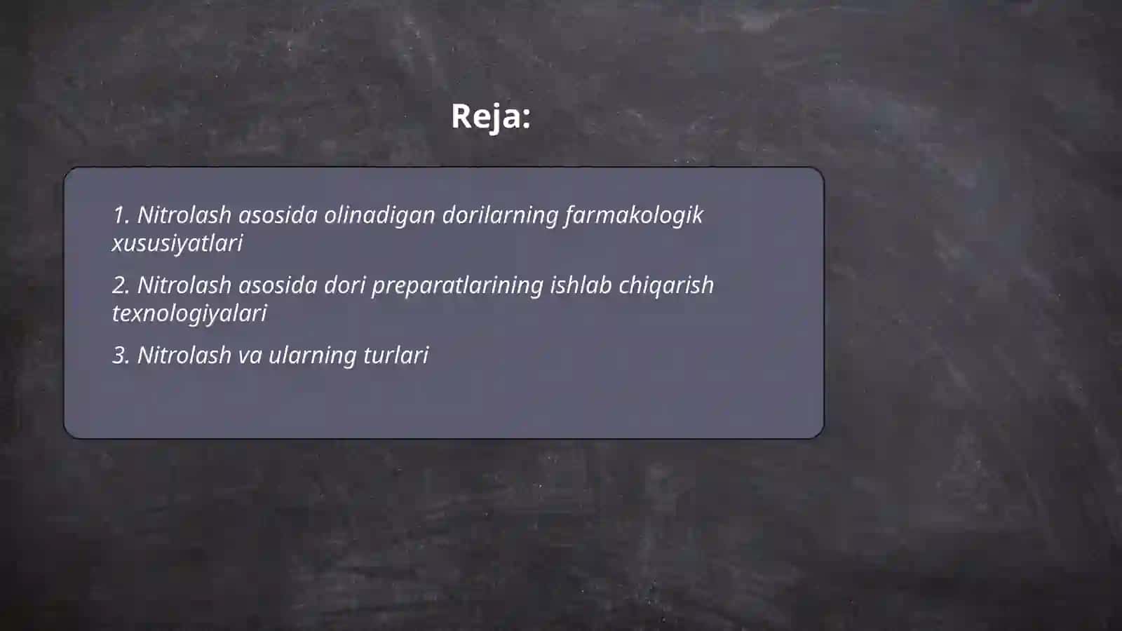 Nitrolash asosida olinadigan dori preparatlari 2