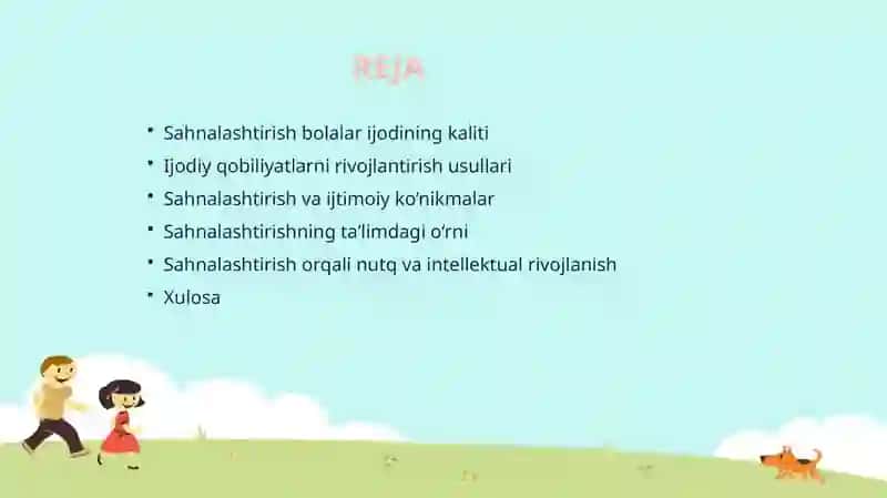 Bolalarni Sahnalashtirish va Ijodiy Faoliyatga Oʻrgatish 2