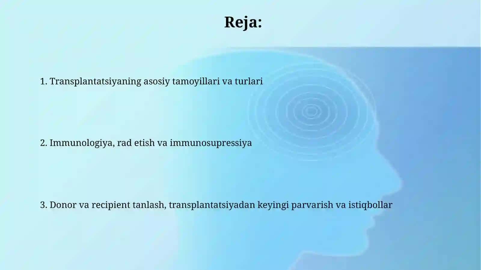 Transplantatsiya Ekologik Jarayonlarida 2