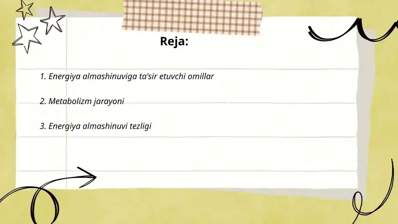 Energiya almashinuvi 2