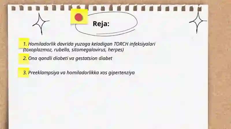 Bolalar serebral falajining kelib chiqish sabablari 2