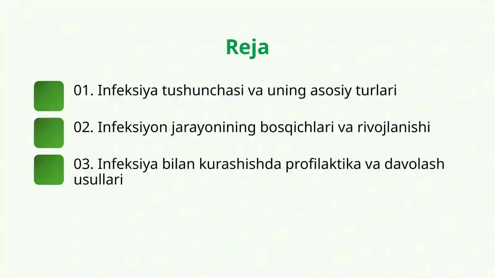 infeksiya va infeksion jarayonlar 2