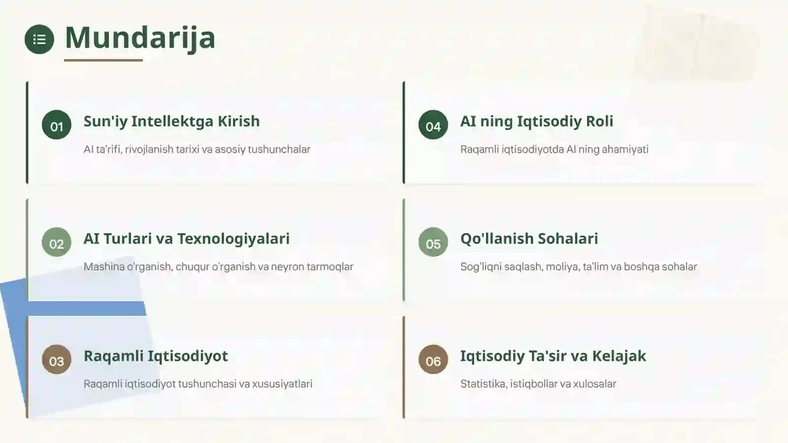 Sunʼiy intellekt va Raqamli Iqtisodiyot 2