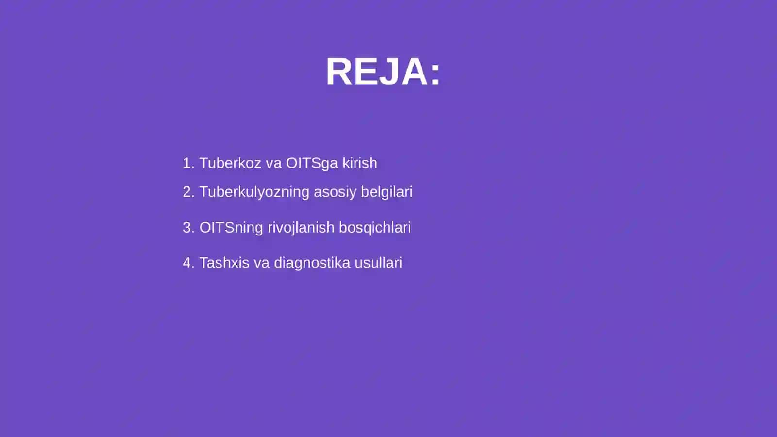 Tuberkulyoz va OITS 2