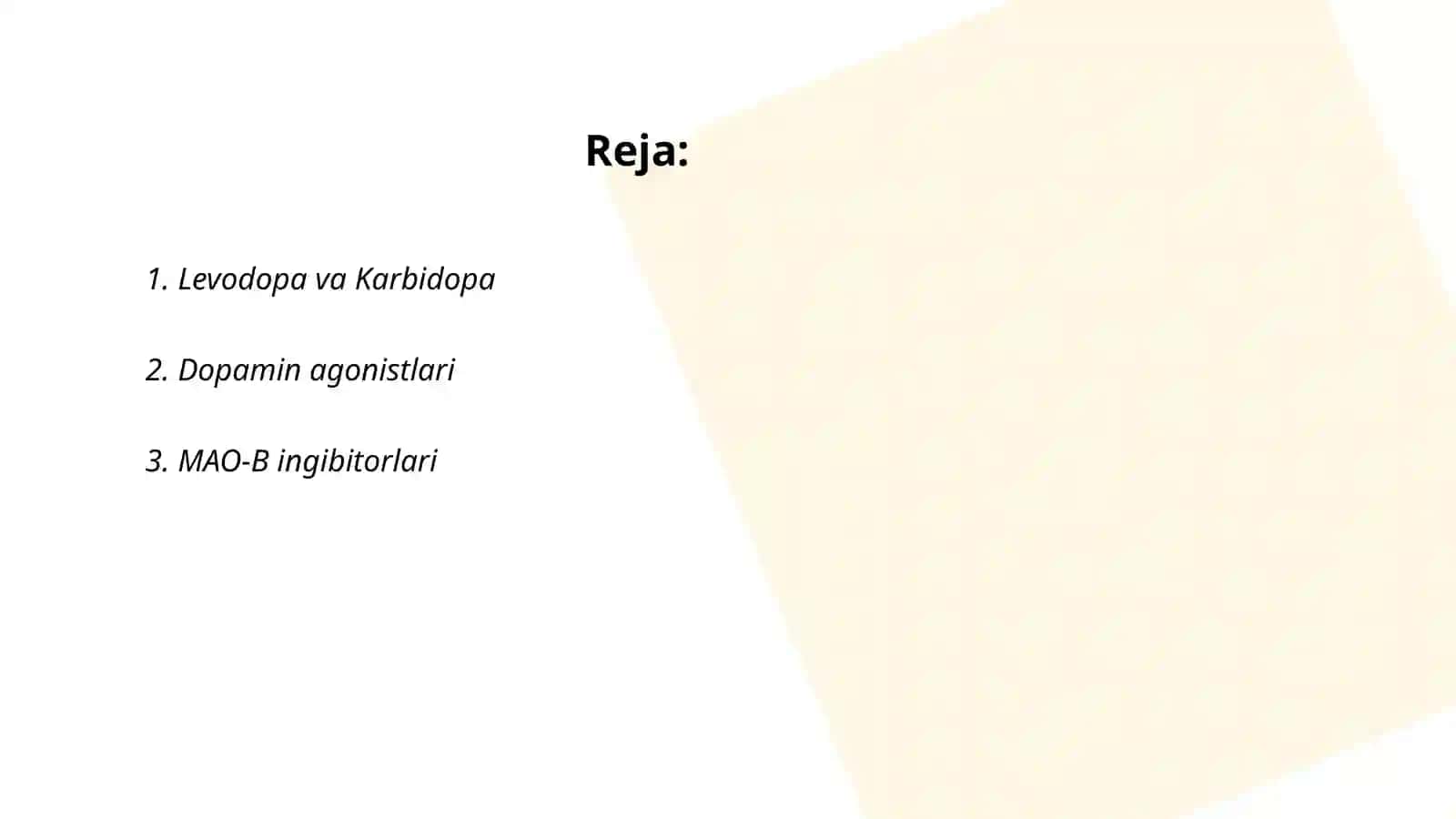 Levodopa va Karbidopa 2