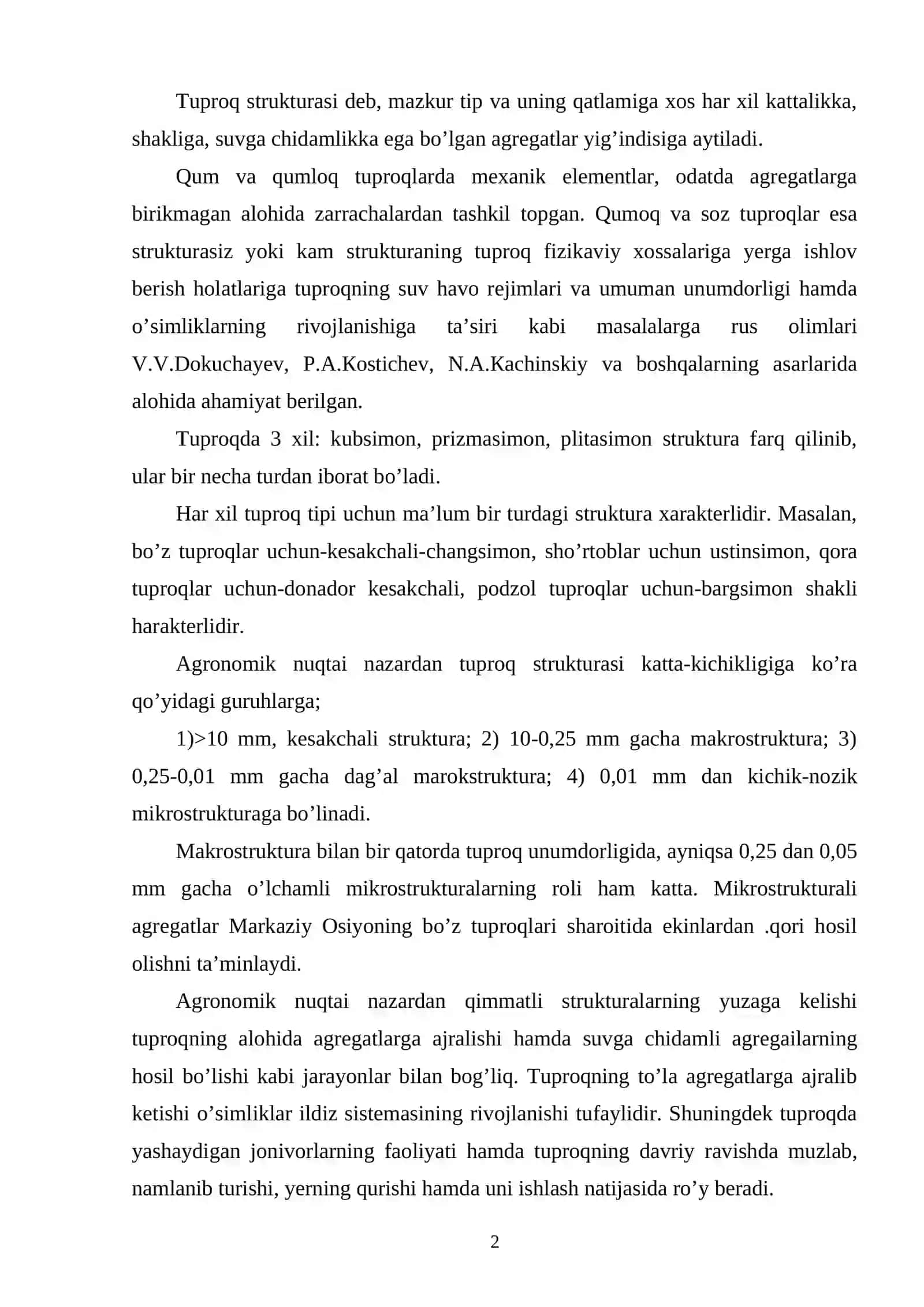 TUPROQNING MEXANIKAVIY TARKIBI 2
