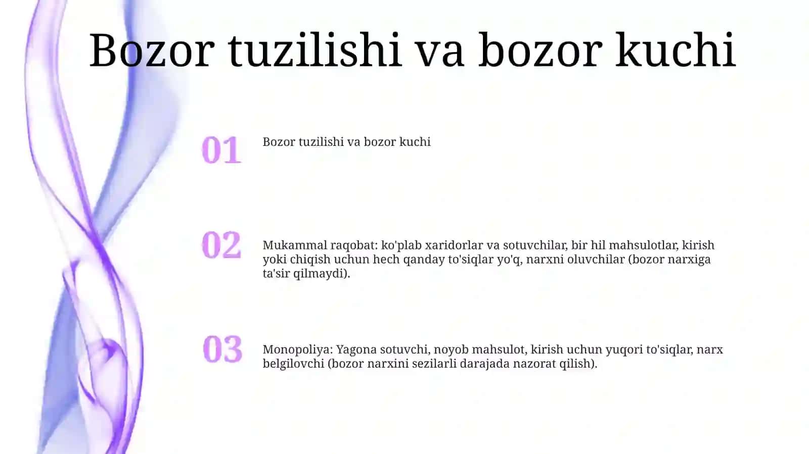 Bozor Hokimiyati Sharoitida Narx Belgilash Tamoyillari 2