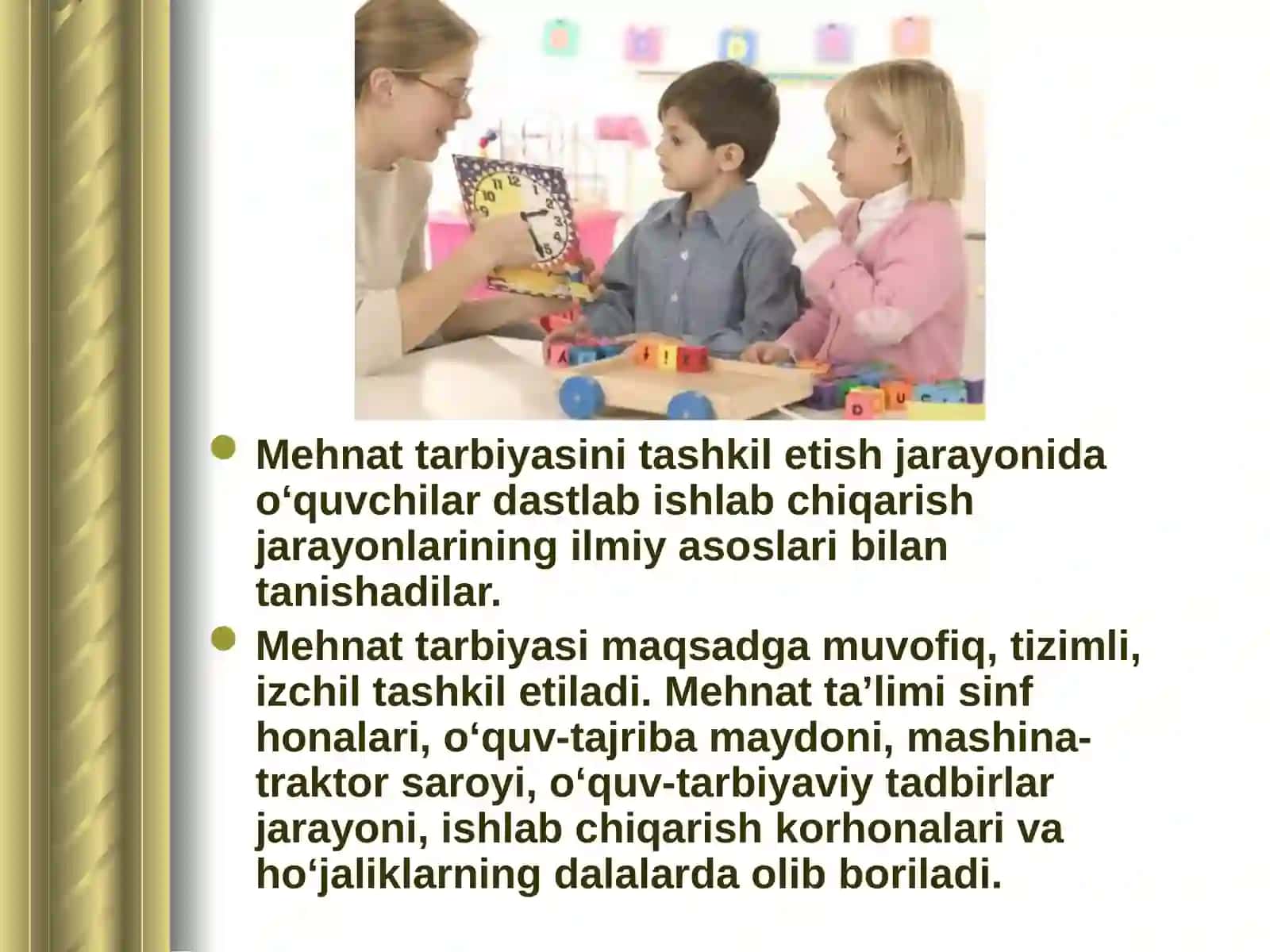 Mehnat Tarbiyasi va Iqtisodiy Tarbiya 2