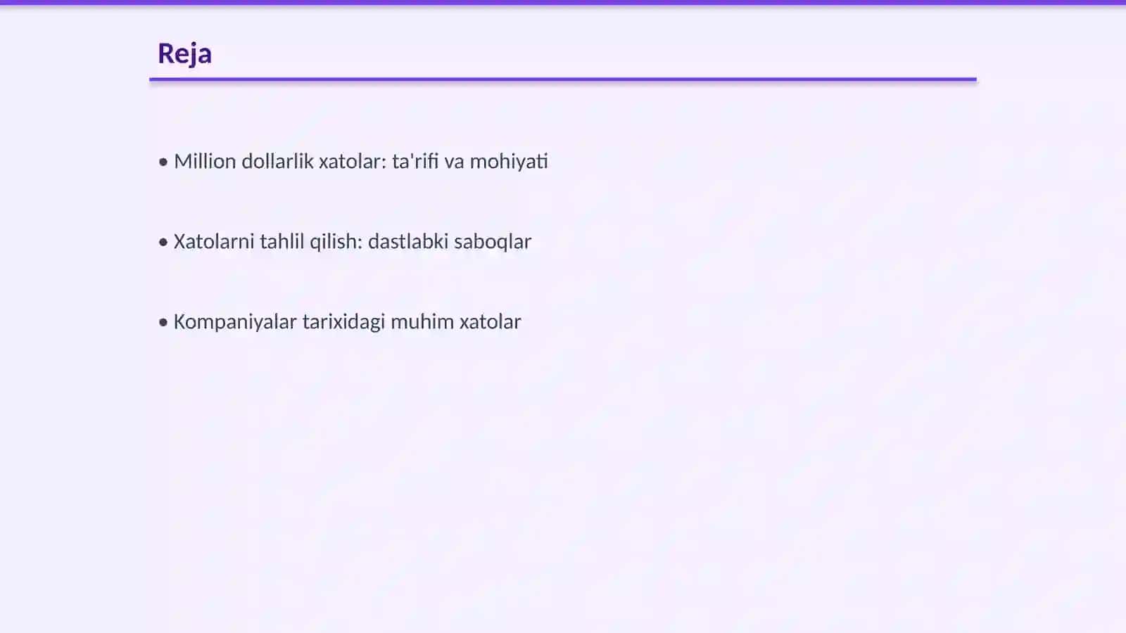 Million dollarlik xatolar 2