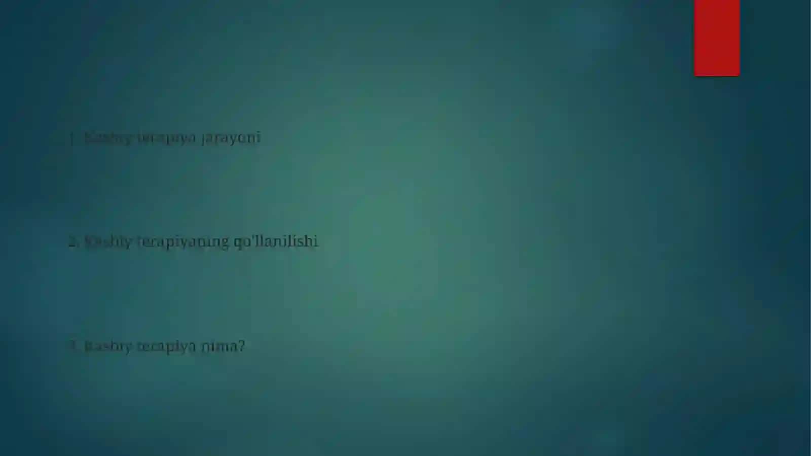 Kasbiy terapiya 2