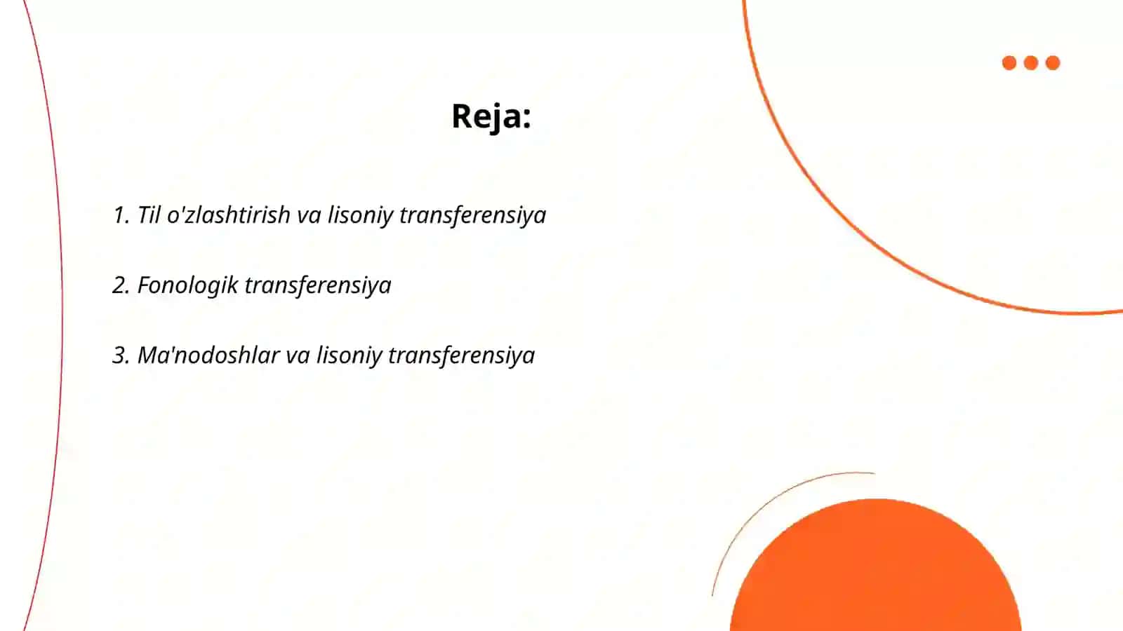 Lisoniy transferensiya 2