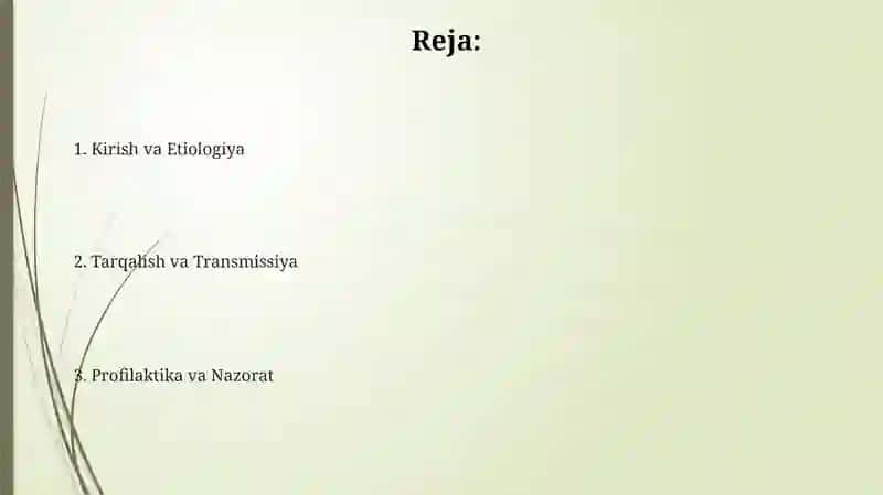 Bezgak paraziti epidemiologiyasi 2