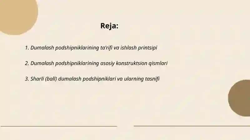 Dumalash podshipniklari 2
