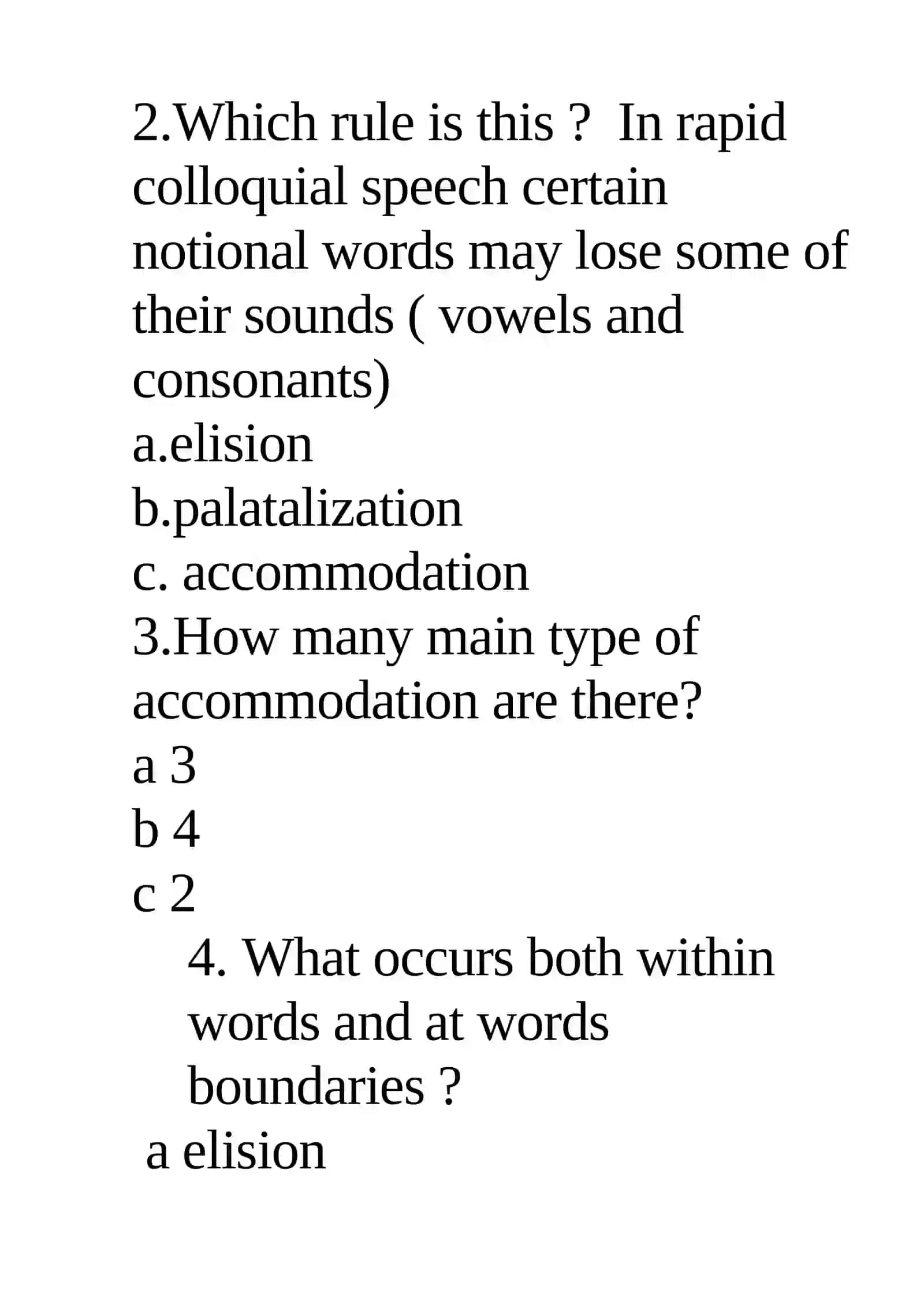 Lecture 8. The Aspects of Connected Speech 2