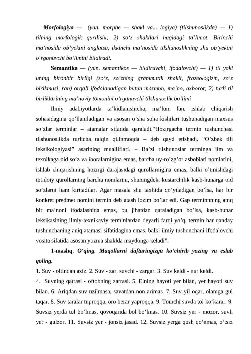 MAVZU. TERMINLARNING YASALISHI 2