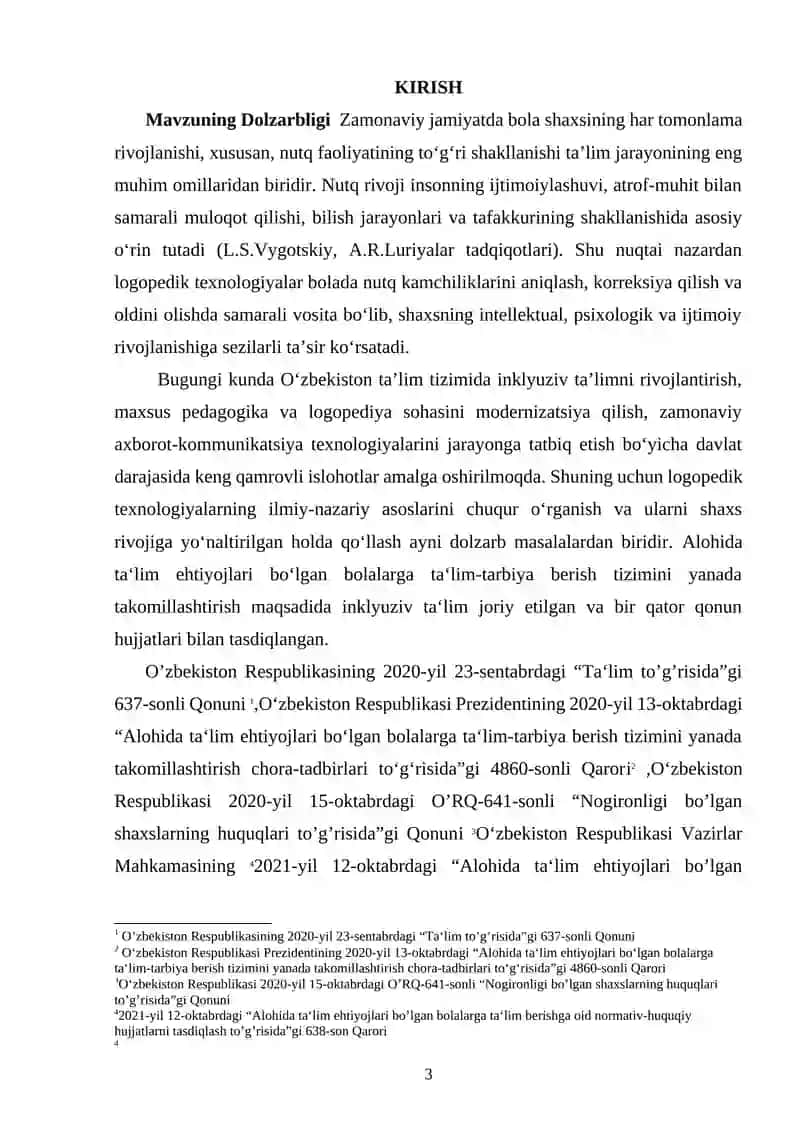 Logopedik Texnologiyalarining Nazariy Asoslari 2