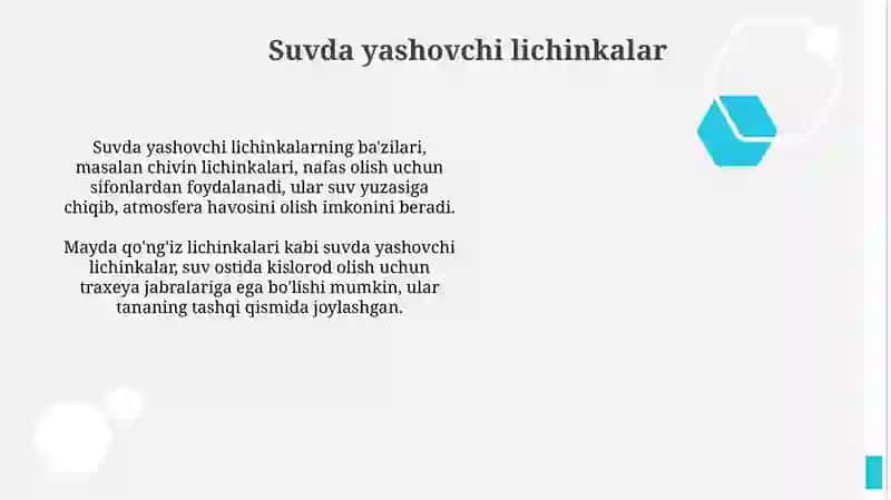 Suvda yashovchi lichinkalar 2