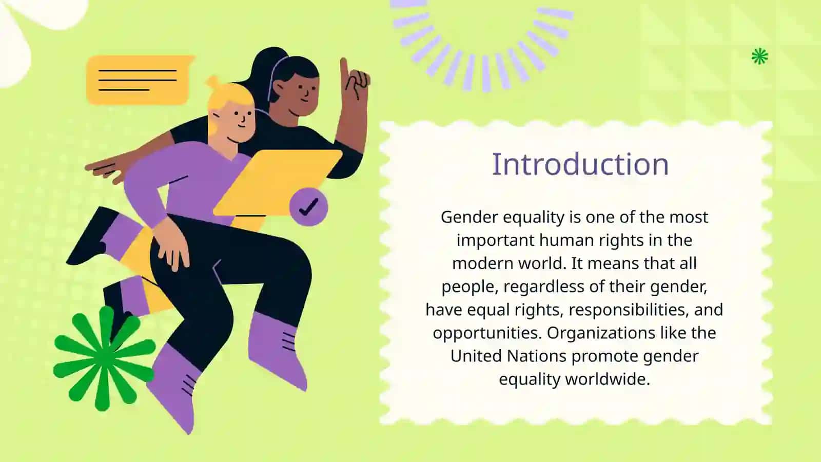 GENDER EQUALITY 2