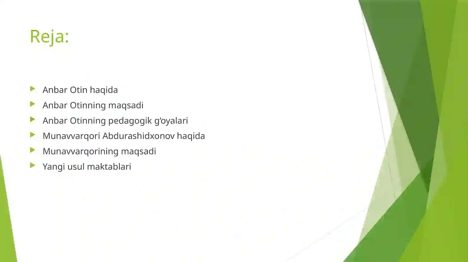 Anbar Otin va Munavvarqorining pedagogik fikrlari 2