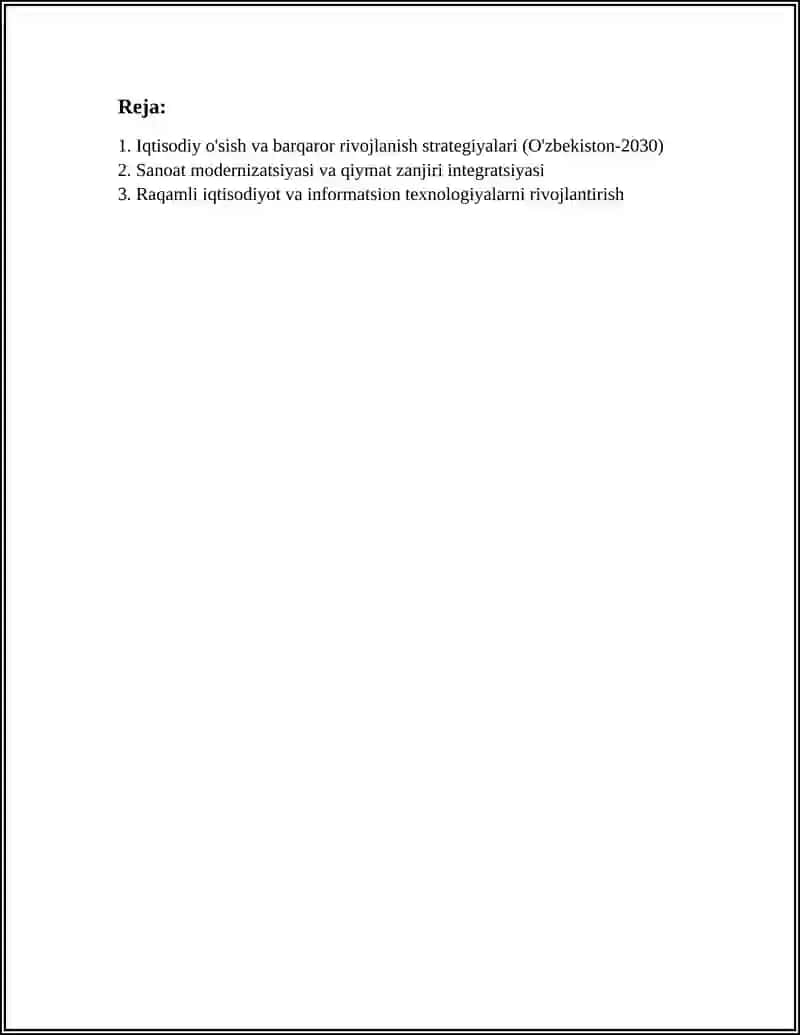 O‘zbekiston-2030 strategiyasi 2
