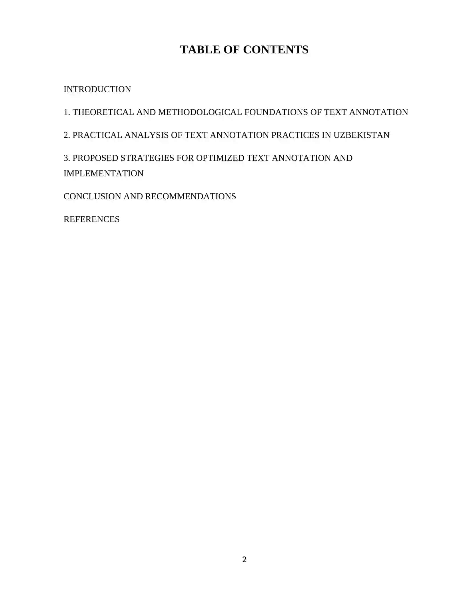 Strategies for annotating texts 2