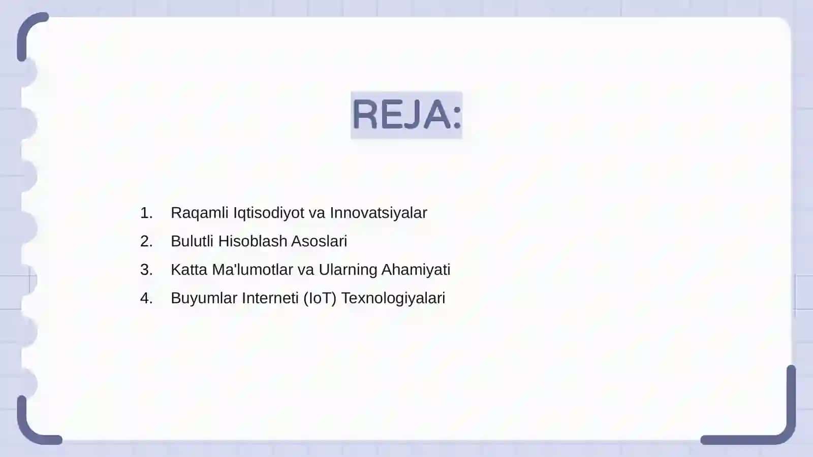 Raqamli Iqtisodiyot va Innovatsiyalar 2