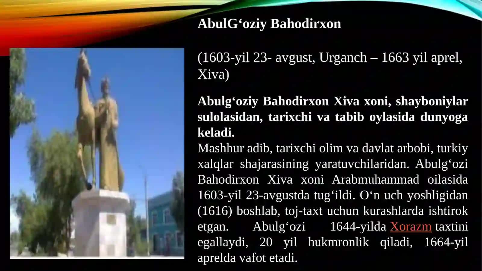 AbulG‘oziyBahodirxon“Shajara-yiturk” “Shajara-yitarokima” 2