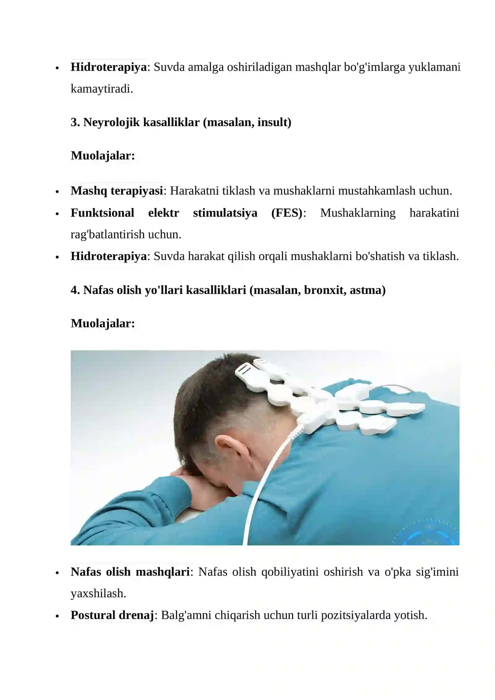 Fizioterapevtik muolajalar 2