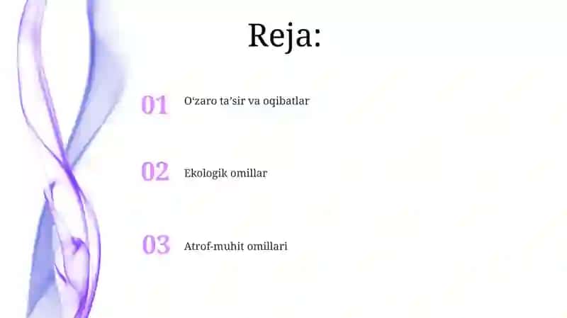 Ekologik omillar 2