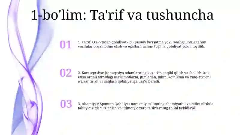Spontan Qobiliyat 2