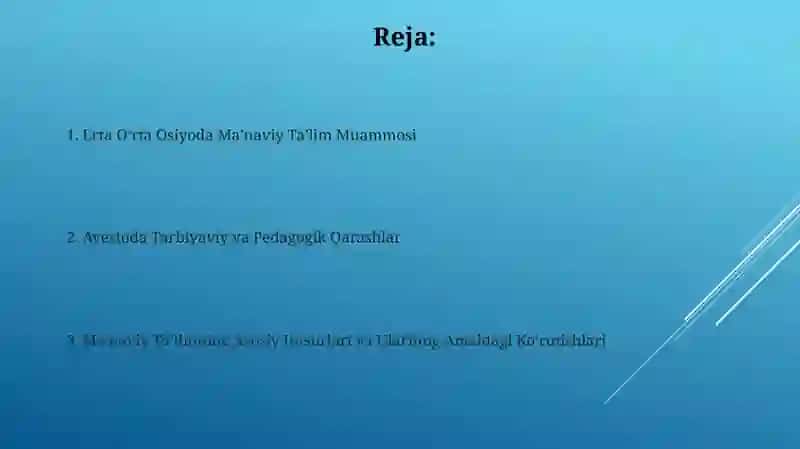 Erta Oʻrta Osiyoda Maʼnaviy Taʼlim Muammosi 2
