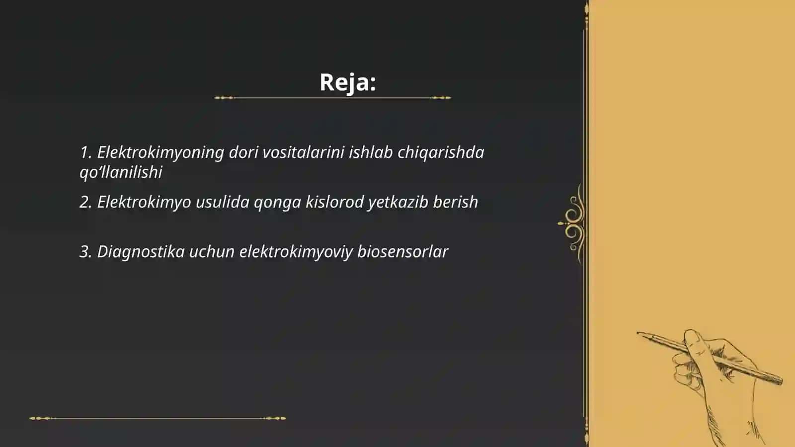 Elektrokimyoning tibbiyotda qoʻllanilishi 2